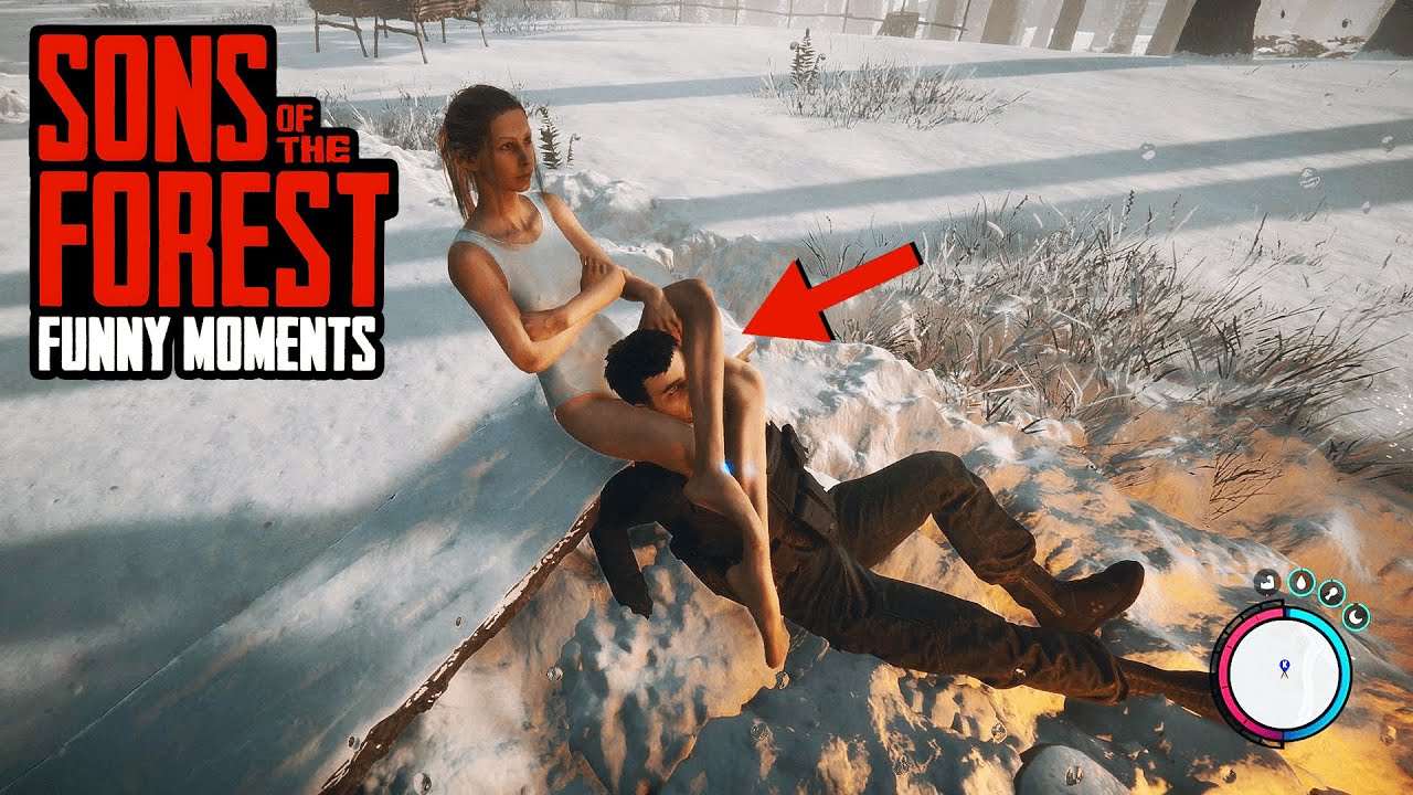 TOP 100 FUNNIEST FAILS in SONS OF THE FOREST - YouTube