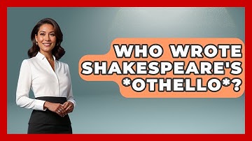 Who Wrote Shakespeare