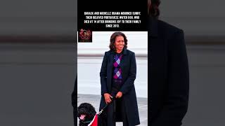 Obamas Mourn Loss of Beloved Dog Sunny#Obamas #SunnyTheDog #FamilyLove