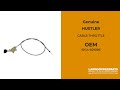 601096 CABLE THROTTLE - HUSTLER Genuine OEM Part