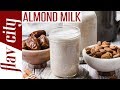 How To Make Homemade Almond Milk - Dessi's Kitchen Basics