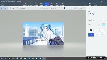 How to make your own thumbnail from Paint 3D on your computer
