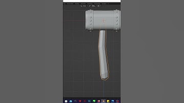 Blender Tutorial - Create a Hammer #Shorts #Short #blender3d