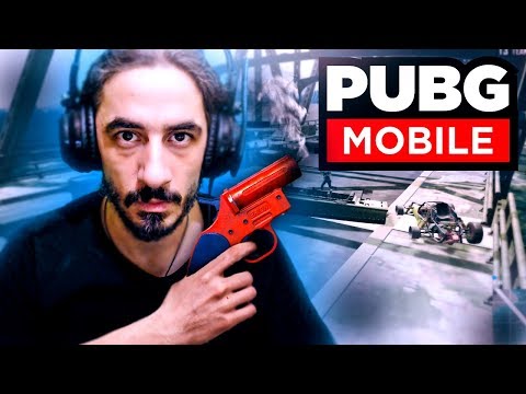 KÖPRÜ TUTTUM VE İŞARET FİŞEĞİ İLE KILL ALMAYI DENEDİM - PUBG Mobile