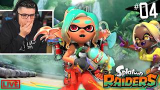 Splatoon Raiders Playthrough - Beating My First Splatoon Game (PART 4)