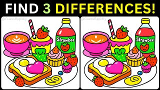 🏆Boost Your Brainpower: Find Three Differences🎯【#373 Brain Game Challenge Spot 3 Differences】