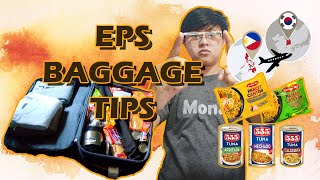 EPS BAGGAGE TIPS | EPS TOPIK | Pinoy in South Korea