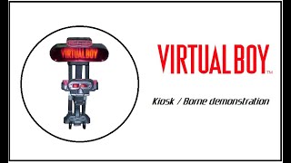 Découverte Virtual BOy - Kiosk virtual boy démonstation ULTRA RARE