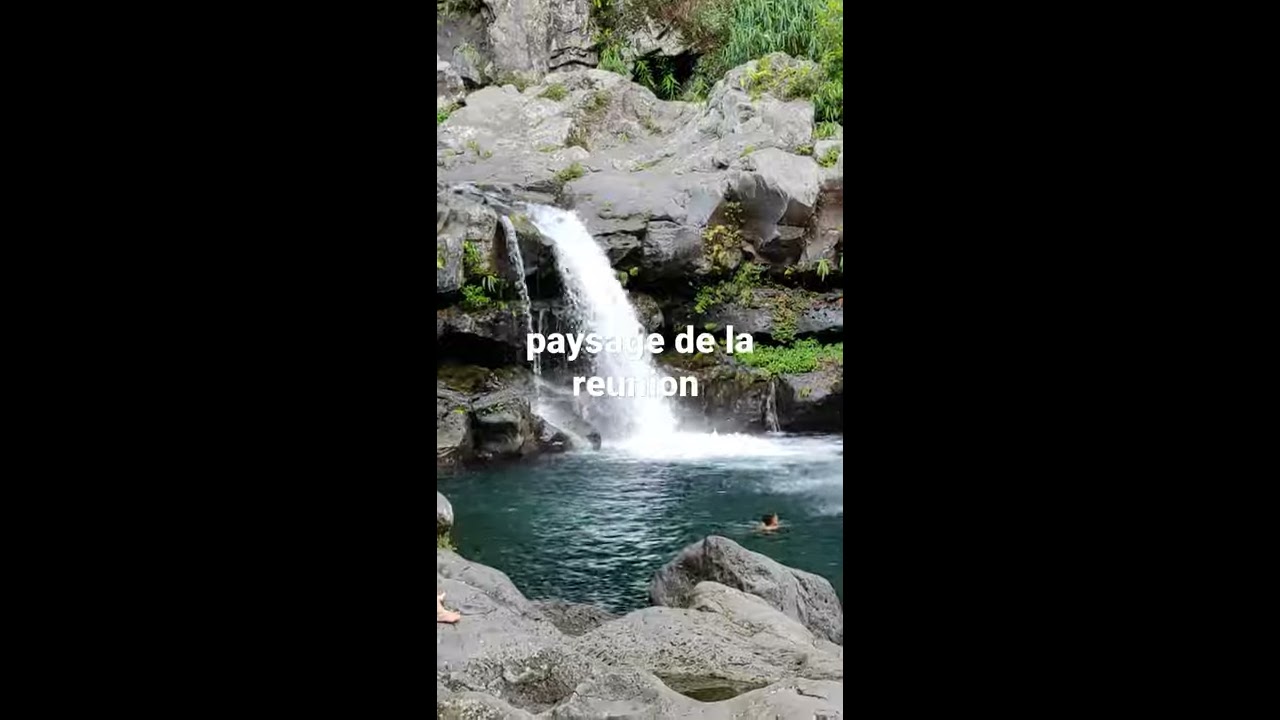 île de la réunion cascade grand Galet Langevin saint joseph 
