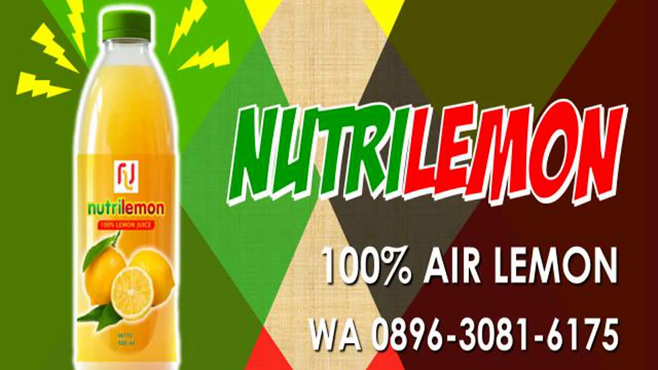 O896-3081-6175 Distributor Minuman Diet Lemon Dan Jahe, Nutri Lemon