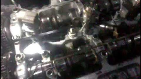 HOW TO CHECK LIFTERS ON TOYOTA RAV 4 2.2 D-4D 2007 DIESEL