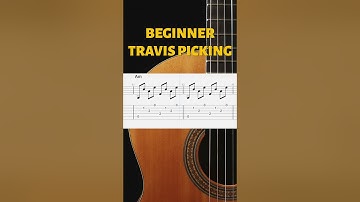4 Easy Travis Picking Exercises - All 20 Exercises And Free PDF On Main Channel