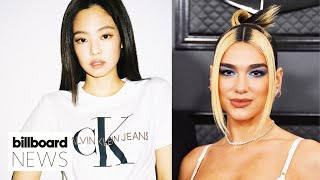 Dua Lipa Teases Reunion With Blackpinks Jennie On Instagram Billboard News