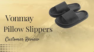 Walk on Clouds: VONMAY Pillow Slippers - The Perfect Slippers for Every Occasion!