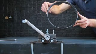 Making a metal simple Roller Bender | Homemade Metal Bender