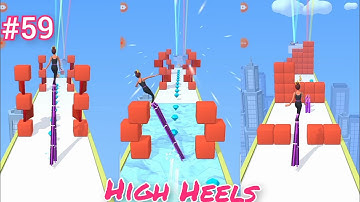 Girls favourite game | High heels run | Gameplay level 376-380 | bestandroidgame | gamerdidi