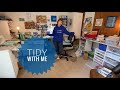 Tidy Craft Room with Me