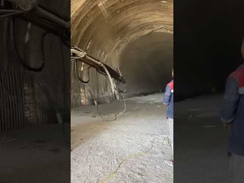 tünel sektöründe titan beton püskürtme makinası portal fülüt