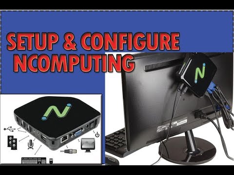 How Setup & Configure NComputing System L Serise || Setup thin client by NComputing System