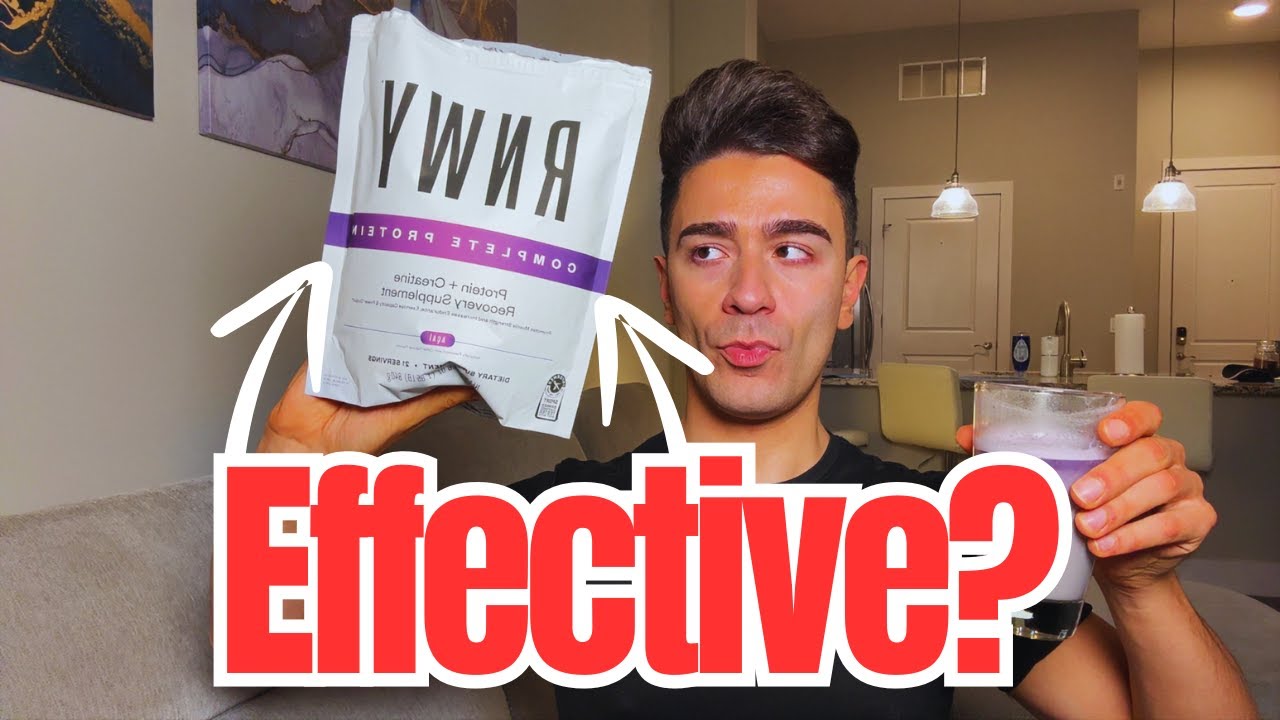 Review of RNWY 25g Acai Protein + 5g Creatine Powder, Vegan Plant-Based Protein with Digestive