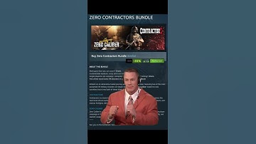 POV: Contractors and Zero Caliber in a dream bundle 🔥🤑