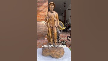 Tượng Bác Hồ Bằng Đồng #đồcổcầnthơ #dogothuhuyen #đồcổ