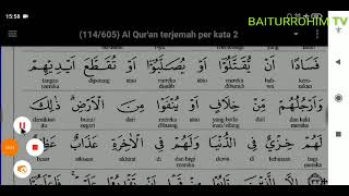 08.5.Surat Al Maidah Terjemah Perkata ayat 32-36