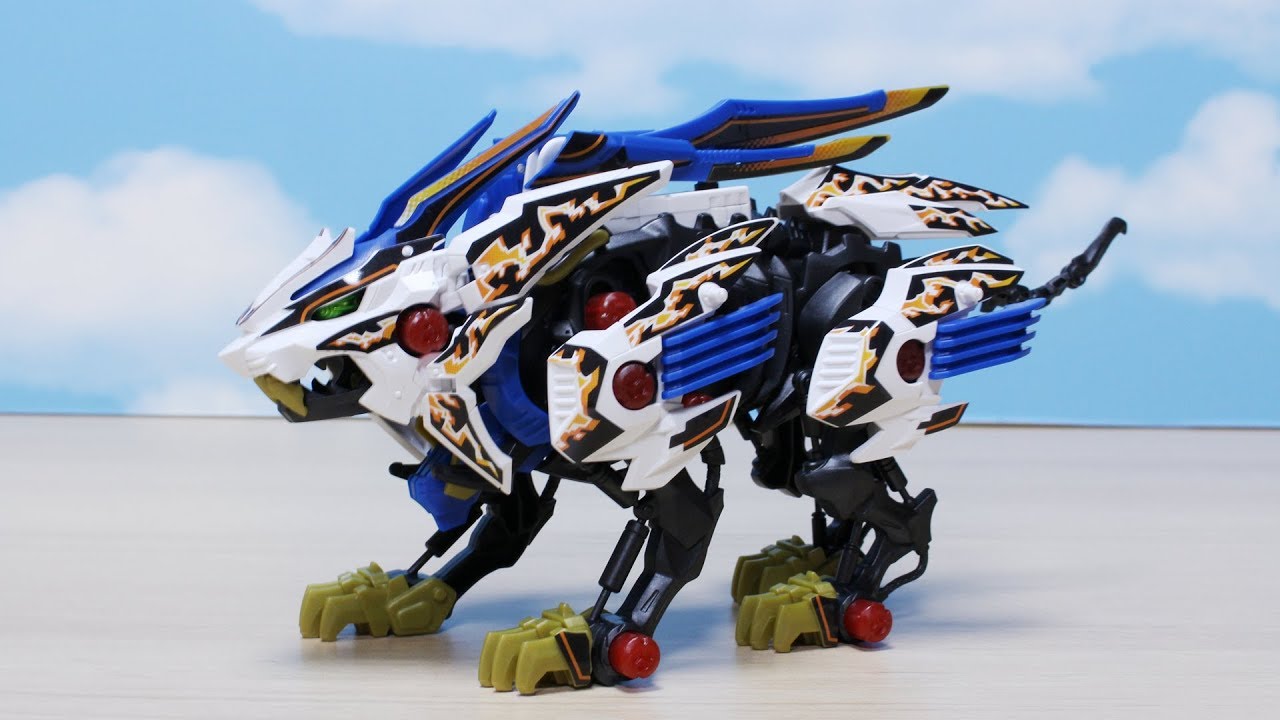 大変身！ゾイドワイルド公式改造ステッカー ワイルドライガー黒獅子Ver