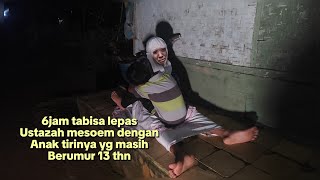 Viral: Ustazah M3soem with her stepdaughter 6 hours after Tabisa!