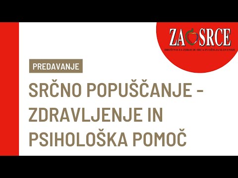 Srčno popuščanje - zdravljenje in psihološka pomoč