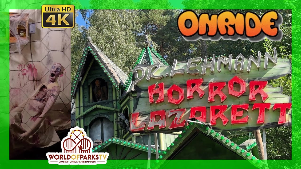 HORROR LAZARETT – Freizeit-Land Geiselwind Gruselhaus / Geisterhaus POV (kompletter Durchlauf 2023)