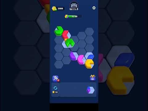 Hexa Jellies Sort (ATG) Level - 5 #2 #shorts #hexa #puzzle #match #jelly #sort #asmr ???