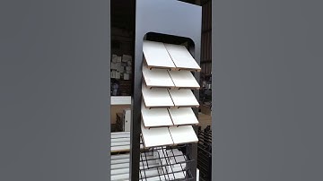 sample stone floor stand ceramic tiles display rack for sale
