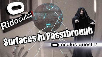 Kids will love Surfaces in Passthrough - Oculus /Meta Quest 2 via Sidequest