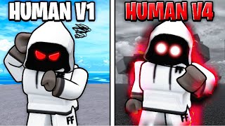 Going From NOOB To Awakened HUMAN V4 In One Video.. (Blox Fruits)