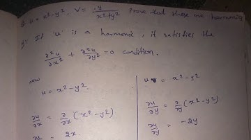 analytic functions problem 3 (harmonics)