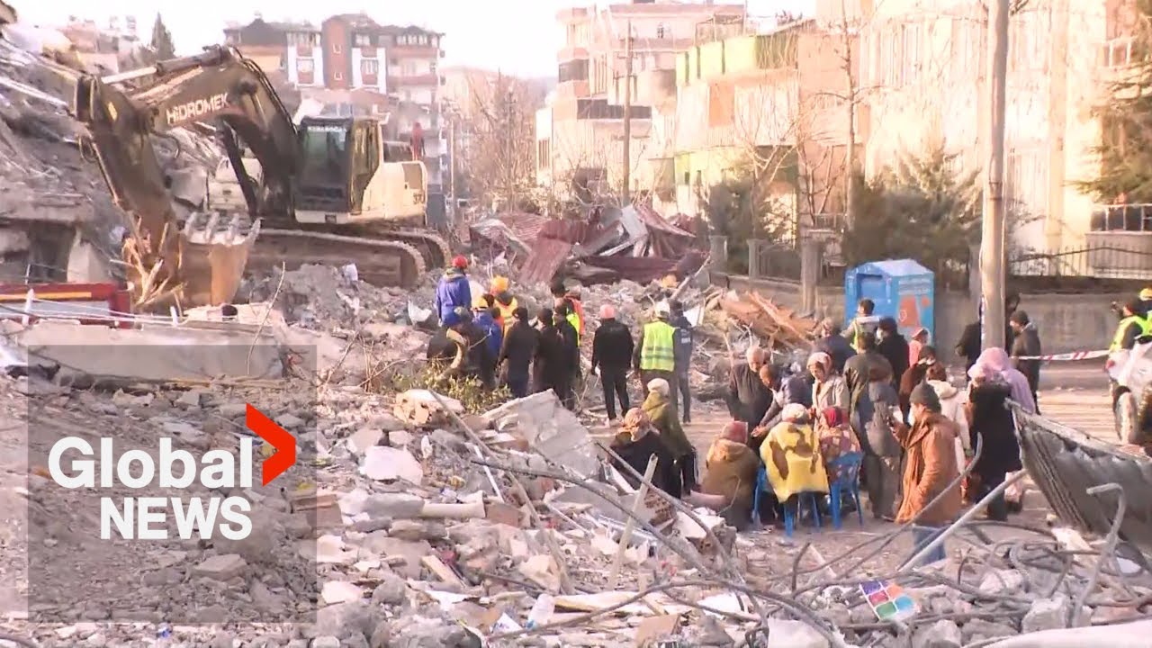 Turkey earthquake: Canadian crew rescues woman trapped for 110 hours under rubble