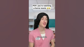 Thumbnail of Horror movie trailers be like #shorts #funny #comedy