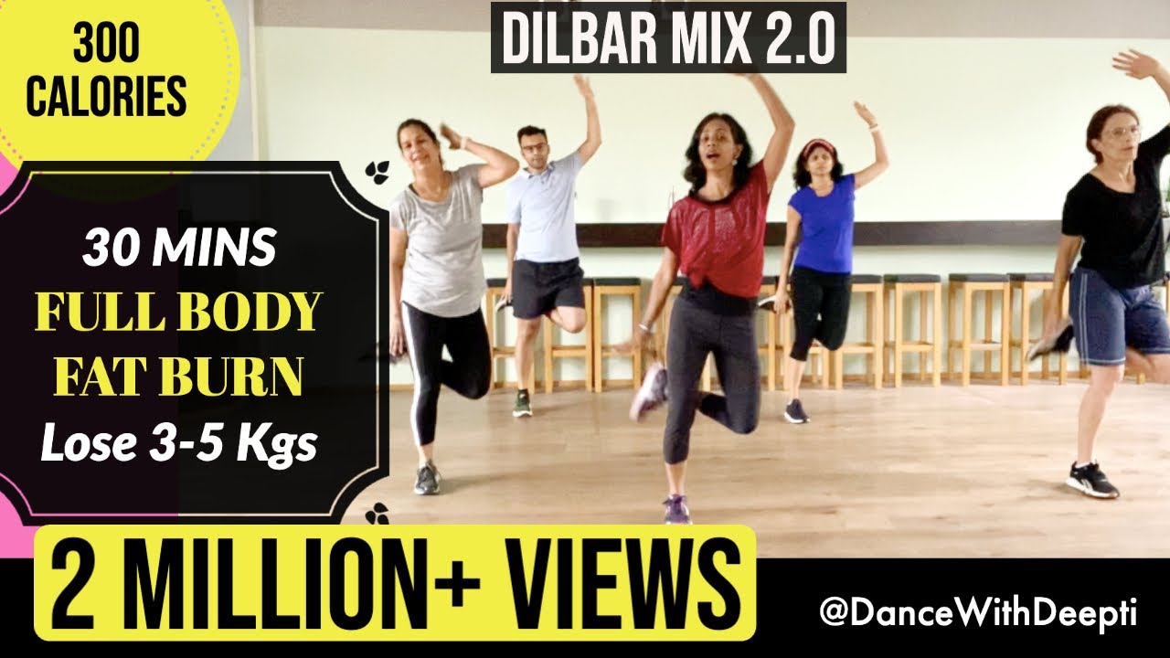 DO THIS DAILY   30mins Bollywood Dance Workout  Easy Exercise to Lose weight 3 5kgs