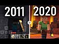 MCPE: Evolution of Updates 2011 to 2020 (Nether)