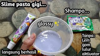 Cara membuat slime dari shampo dan pasta gigi