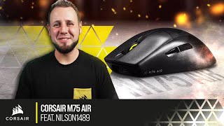 Schnell und leicht! - M75 AIR WIRELESS Gaming-Maus feat. @Nilson1489 🖱️🪶