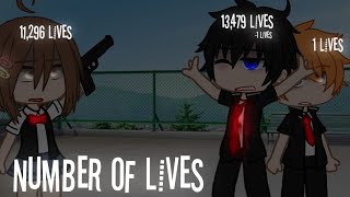 "number of lives" / ft. My oc's / w/ plot twist? / haikyuu version