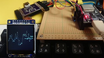 I made an oscilloscope from ESP32-WROOM-32 + ST7789