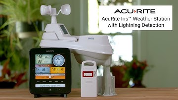 AcuRite Iris Weather Station with Color Display and Lightning Detection Product Feature Video