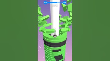 stack ball game play | level 309 | ofline game #shorts #stackball #uniquegamer