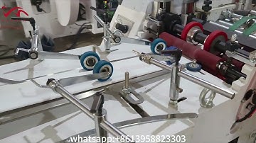 High Speed V Bottom Paper Bag Machine