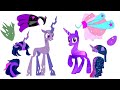 Mlp Crystal Ponies vs Queen Chrysalis - What you can do using just paper