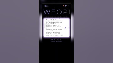 Crushing math problems with ease thanks to Weopi AI! 🧠💡 #MathGenius #AIassistance
