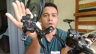 Freio Shimano MT200 - Iniciante bikeTur